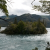 Isla en el rio Menéndez