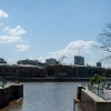 Puerto Madero desde Avenida Elvira Rawson de Dellepiane