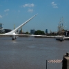 Puente de Calatrava en Puerto Madero